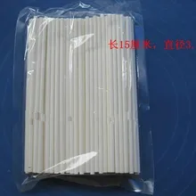 100 шт./лот 15*0.35 см Бумага поп Sucker Щупы для мангала леденец Конфеты изделий материалы