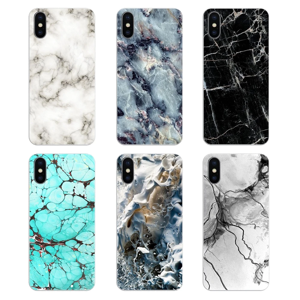 Силиконовый чехол для телефона Apple iPhone 4 4S 5 5S 5C SE 6 6S 7 8 X XR XS Plus MAX белая черная