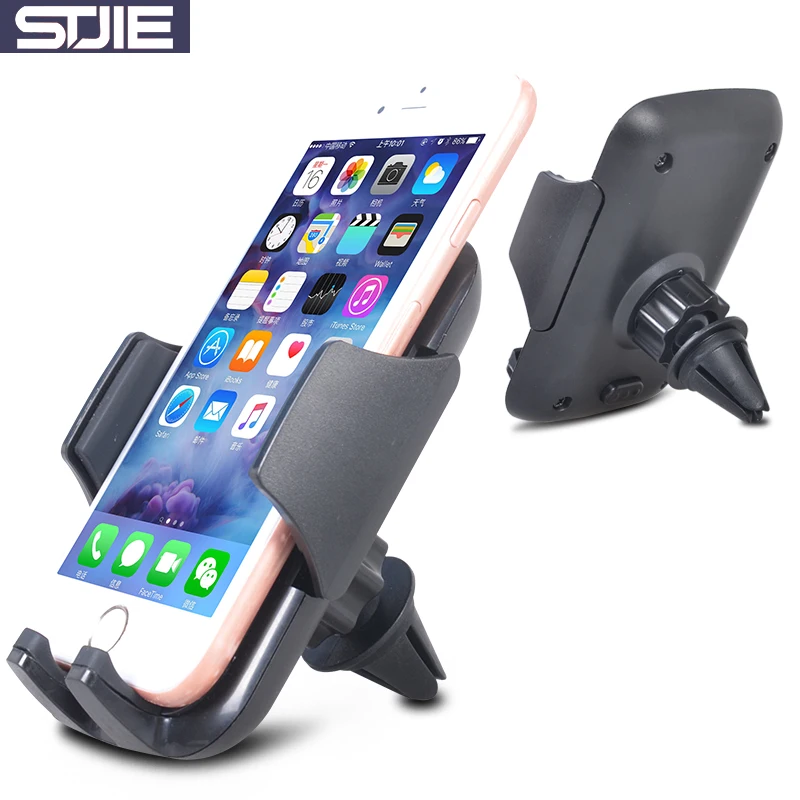 STJIE universal car vent phone holder 360 degree rotating cell phone