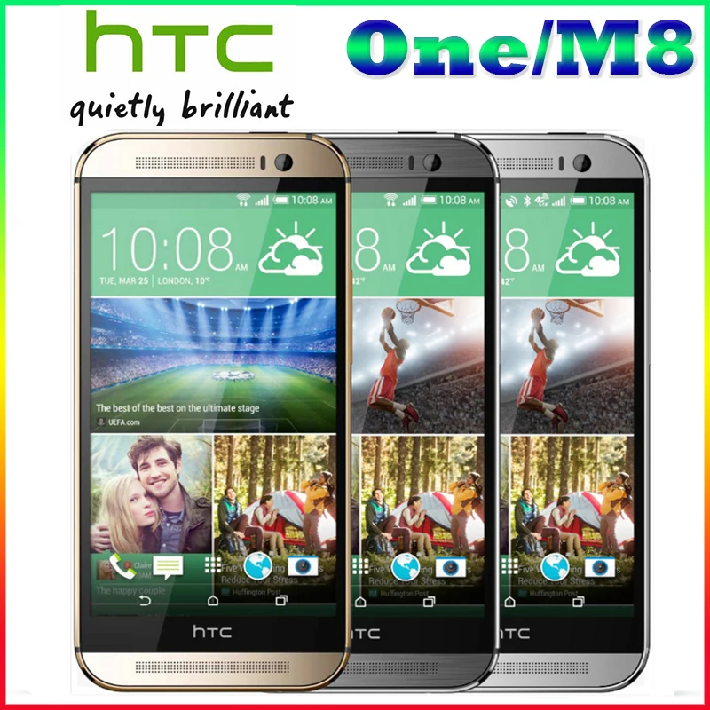 Free Shipping HTC M8 100 Original HTC One M8 Phone With 5 0 screen Quad core