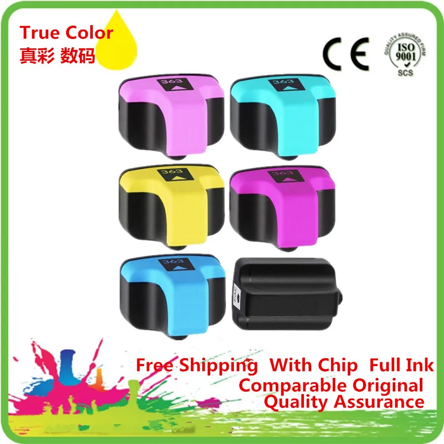 

Replacement Ink Cartridges For 363XL 363 XL HP363 HP363XL PhotoSmart C5185 C5188 C5190 C5194 C6150 C6180 C6183 C6185