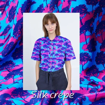 

Black mangrove 110 cm wide 12 mm 100% silk smooth fabric cloth dress dress cheongsam summer clothes