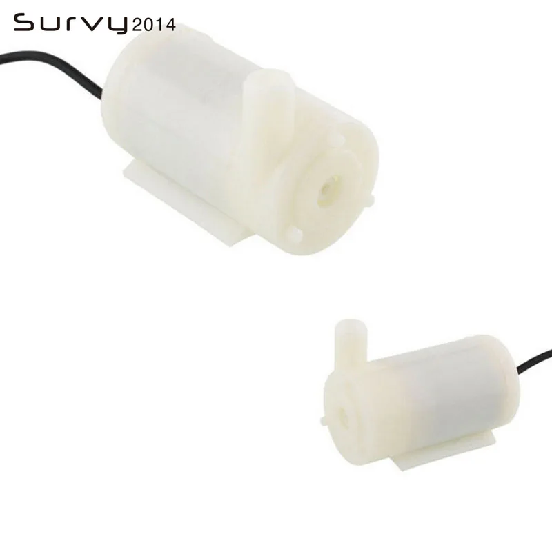 Бесшумный мини микро мотор de La Bomba Sumergible Bombas De Agua DC 3-5 V 70-120L/H unidad USB | Электронные