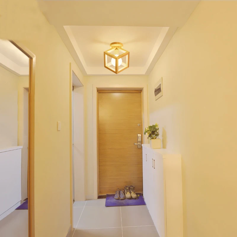  Japanese Style wood personality Led ceiling lights plafond lamp for home living room lights ceiling - 32881061038