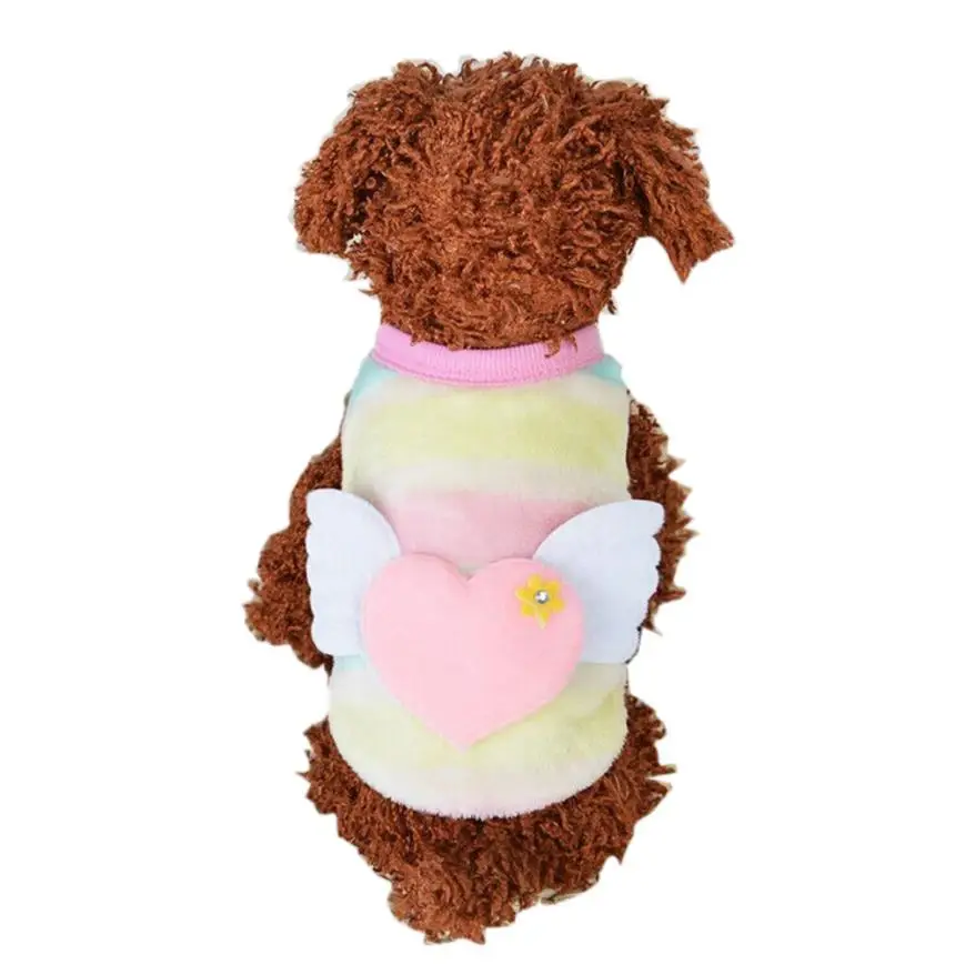 

Pet Cat Dog Puppy Warm Knit Coat Clothes Vest Jacket Apparel Costume