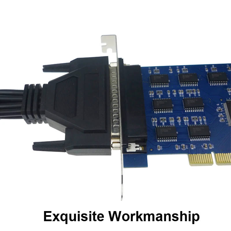 8 порты, PCI последовательный карты расширения RS232 COM DB9 карты контроллера