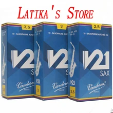 Мундштук для кларнета vandoren V21 альт саксофон Eb сила тростника 2,5#3,0# коробка 10 [ ]