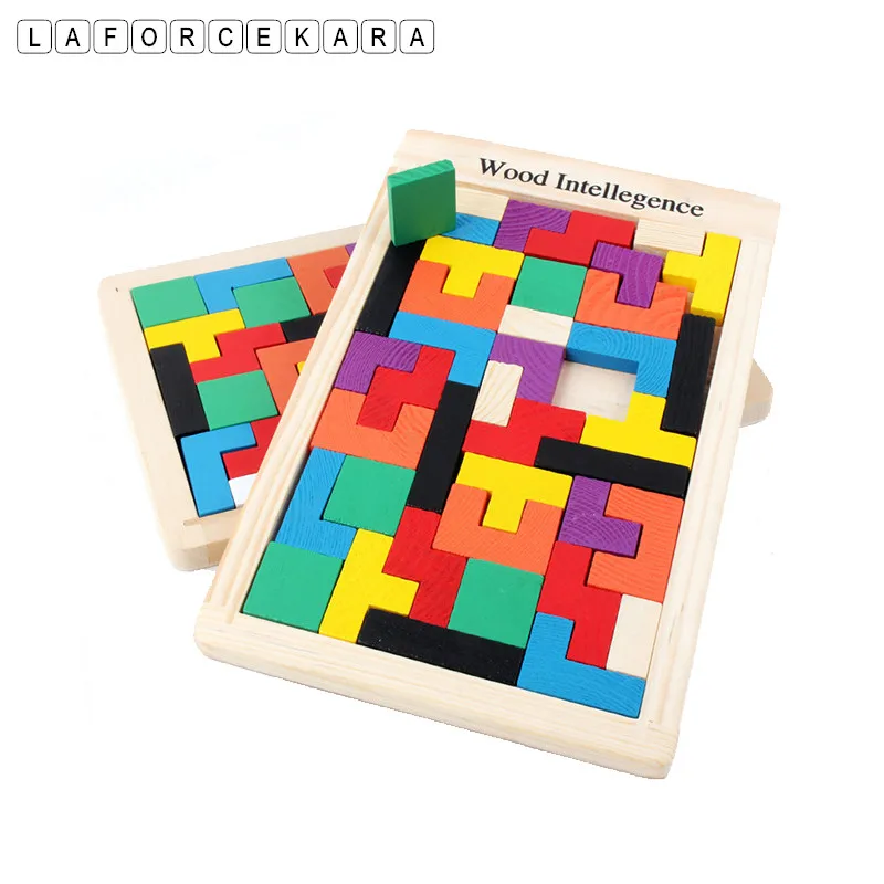 Rompecabezas de madera Tetris Tangram para niños a partir de 3 años oso de fresa Electrónica Rompecabezas de madera Tetris Tangram para niños a partir de 3 años oso de fresa Electrónica