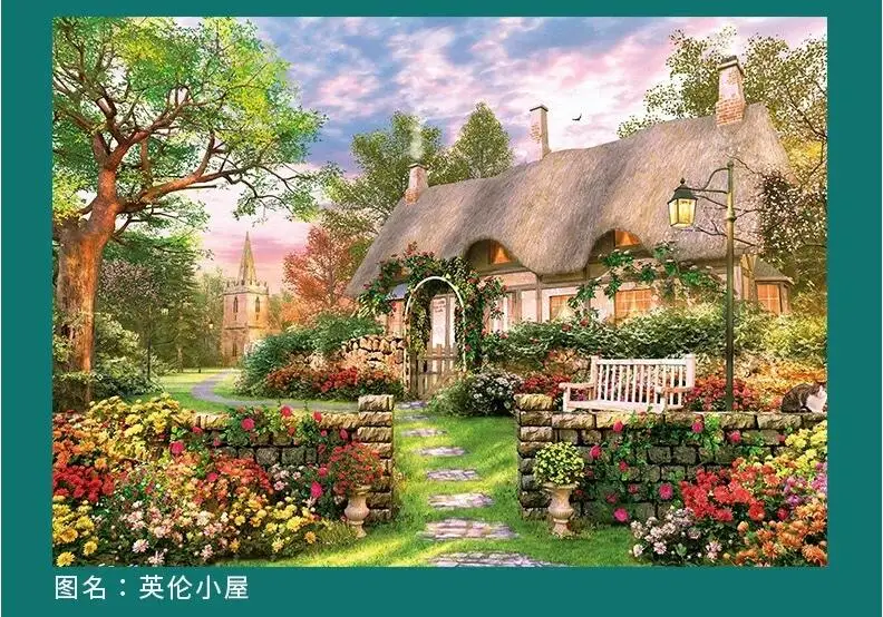 jigsaw puzzles 1000 pieces Paper landscape puzzles toys for adults children kids games educational Toys