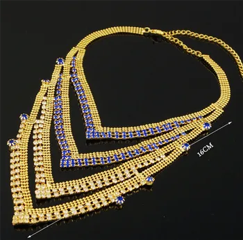 

fashion india women necklace gold jewelry sets high quality african big jewelry sets