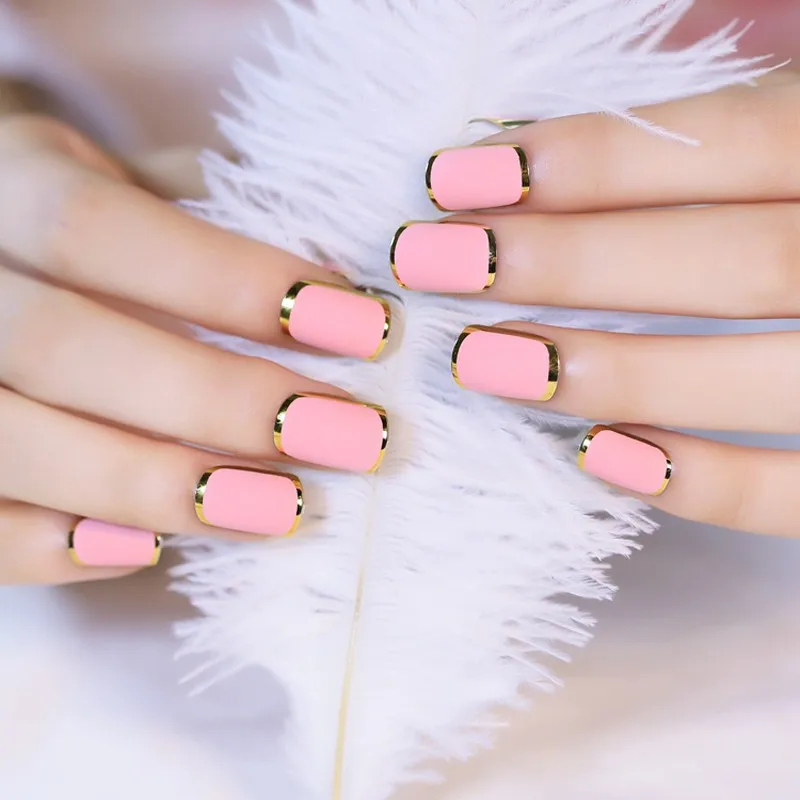 Coffin Detachable Manicure Tool Artificial Nail Tips Ballerina False Nails Fake