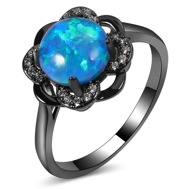 bague or opale de feu bague or opale de feu