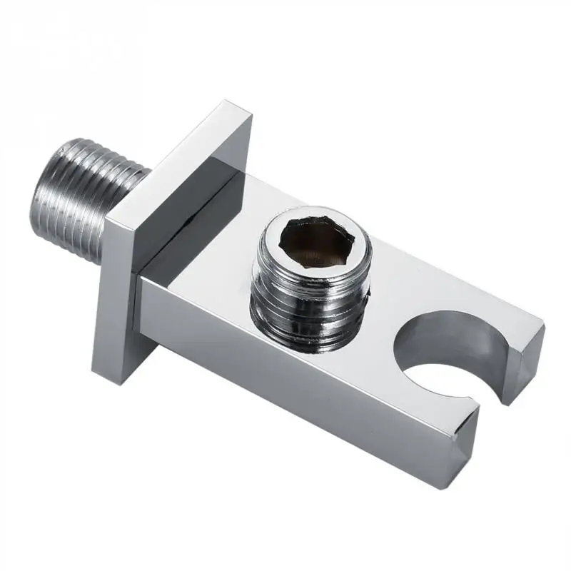 Handheld Shower head Holder Bracket Wall Connector Wall Outlet Elbow
