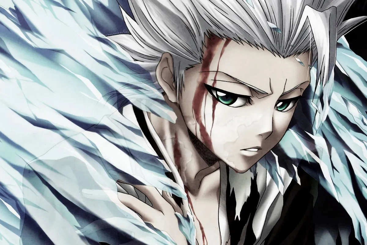 Anime Bleach Hitsugaya Cara Kc078 Papel De Parede Sala De Estar Do