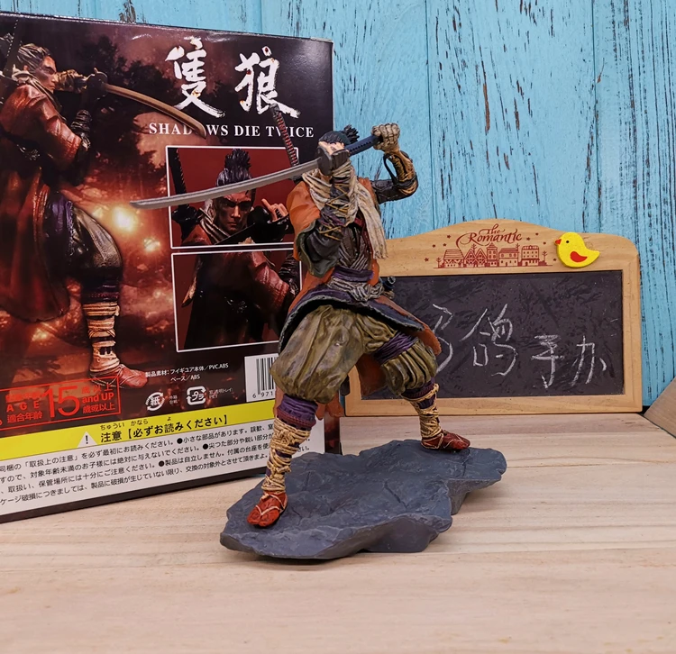 Vogue Ninja Shinobi Wolf экшн игра статуя SEKIRO: Shadows Die Twice Battle 20 см фигурка модель
