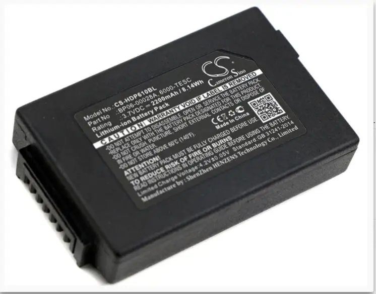 Аккумулятор Cameron Sino 2200mAh для DOLPHIN 6100 6110 6500 для Dolphin 6100 для Dolphin 6100 BP06-00028A
