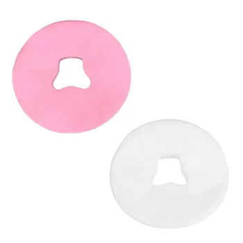 

100pcs Disposable Non-woven Fabric Headrest/Pillow Face Covers Absorbent Medical Grade Silicone Beauty Bed Face Covers new