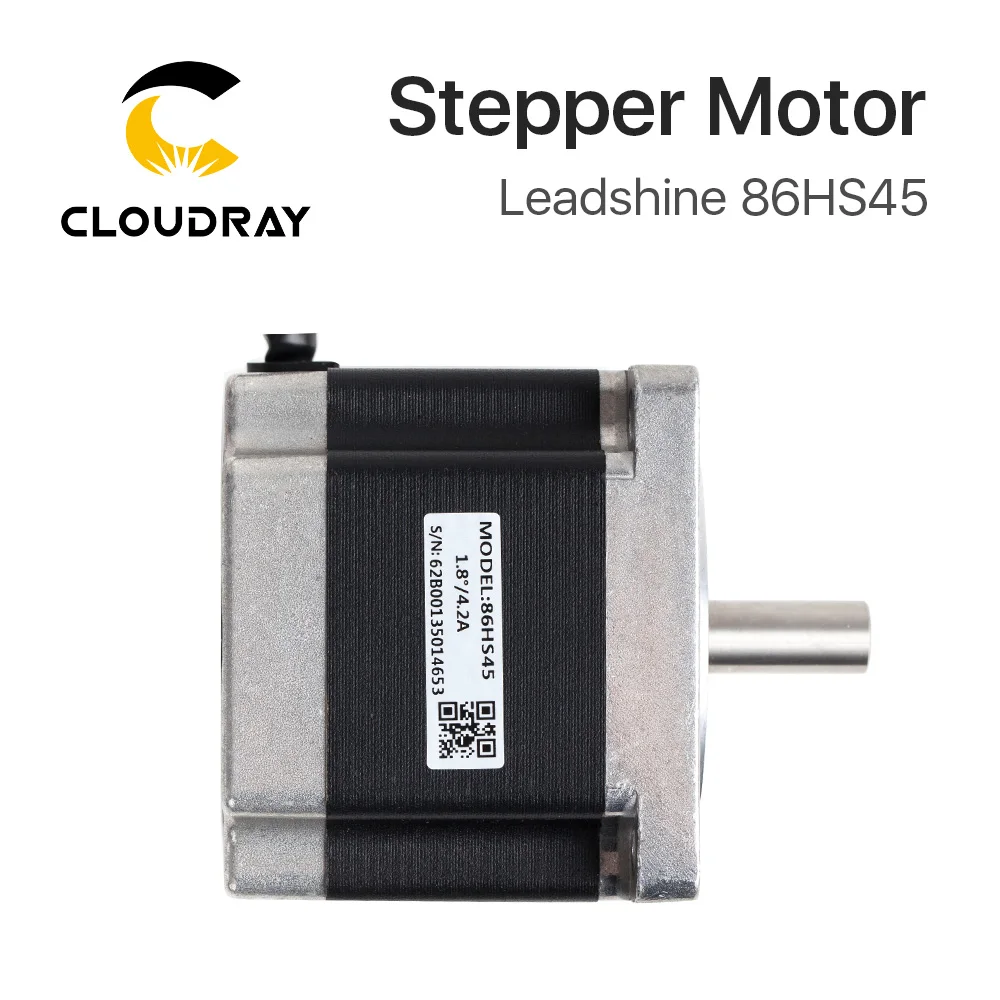 Leadshine 2 фазный шаговый двигатель 86HS45 для NEMA34 6A длина 80 мм вал 12 7 мм|2 phase stepper motor|stepper
