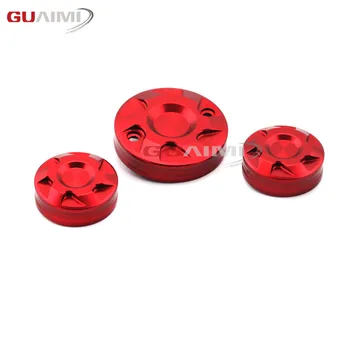 

Brake Clutch&Rear Brake Reservoir Cover For Aprilia SMV 1200 Dorsoduro/Caponord