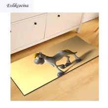 Мультфильм лошадь КИТ Tapis салон абсорбент коврик для ванной коврик для Гостиная Спальня ковровое покрытие Tapete Infantil