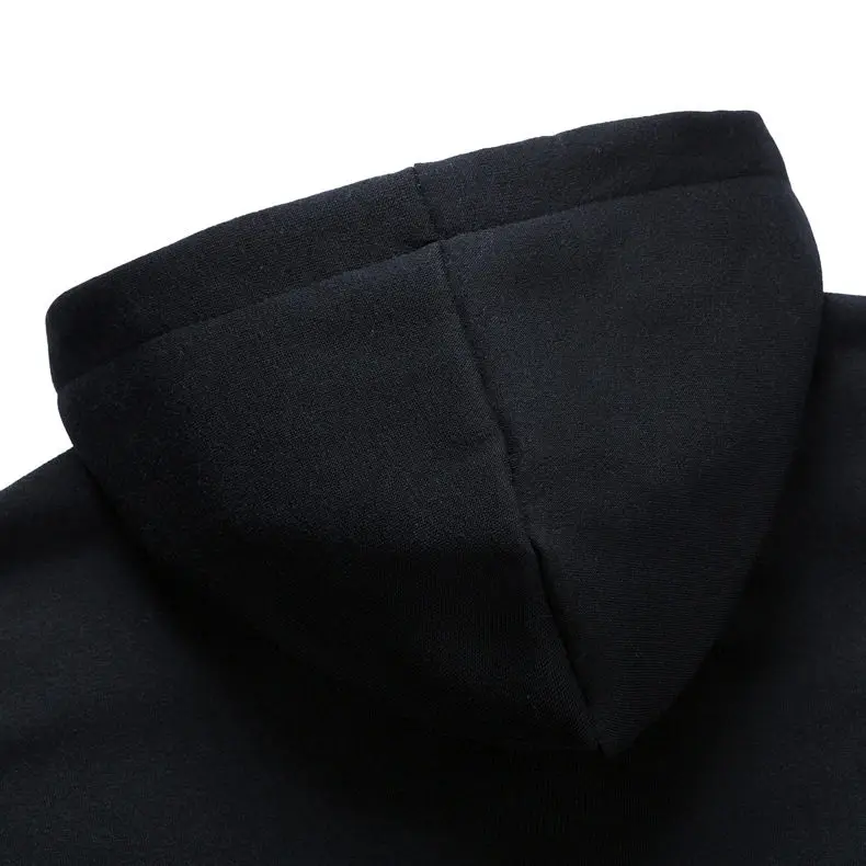 2019 Tracksuit Sets Men Casual Hooded Couple Fleece Cotton Male Sweatshirts Man Sportswear Suits Youth Zipper Cardigan+Pant 2PCS 5