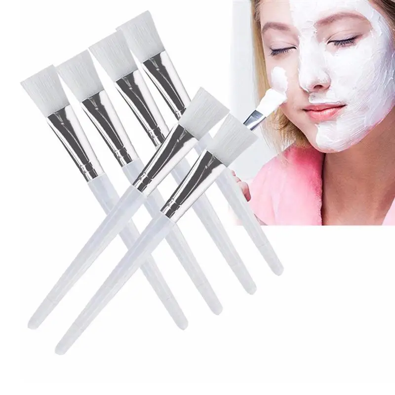 ETEREAUTY 5pcs Crystal Facial Mask Brush Women Mud Applicator Face
