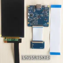 LS055R1SX03 5,5 дюйма 2 k ЖК-дисплей модуль 2560*1440 ЖК-дисплей экран с HDMI к MIPI плате контроллера для WANHAO D7(ЖК-дисплей с платой