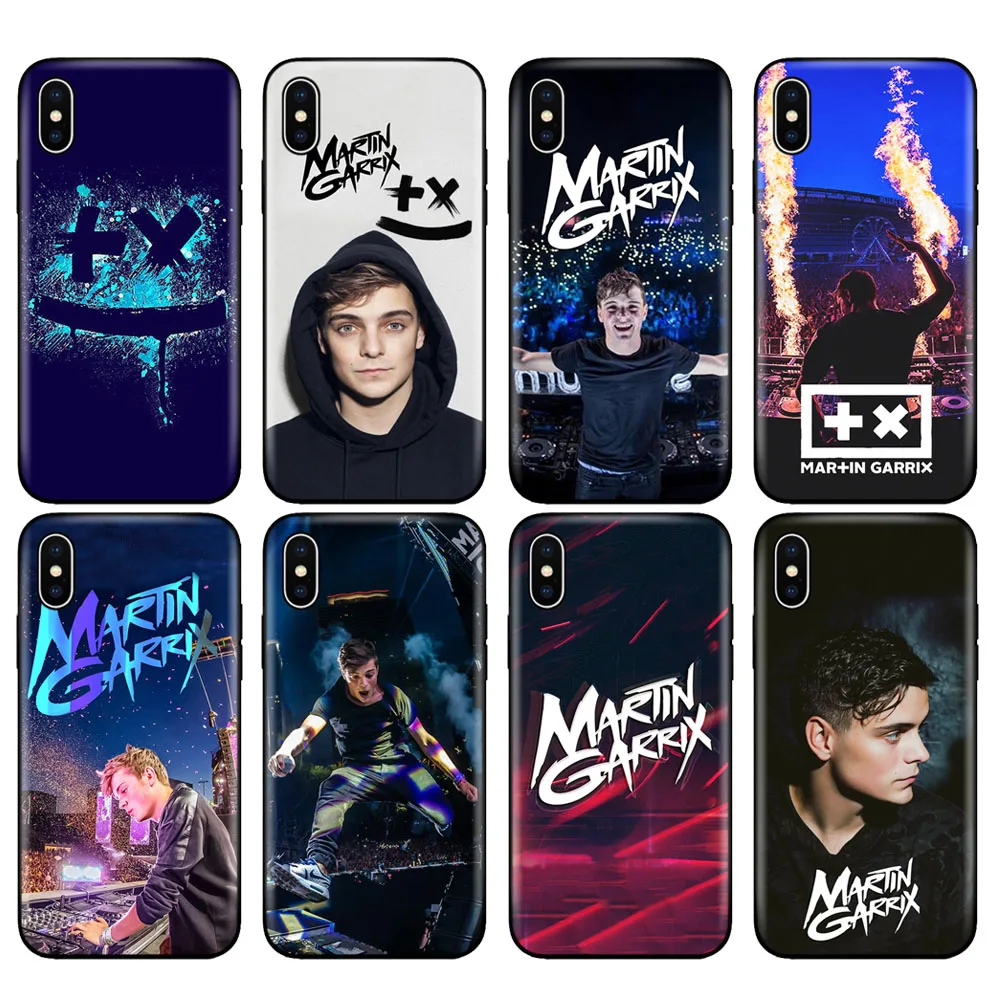 Черный чехол из ТПУ для iphone 5 5s SE 2020 6 6s 7 8 plus x 10 XR XS 11 pro MAX DJ Martin Garrix Music note | Мобильные