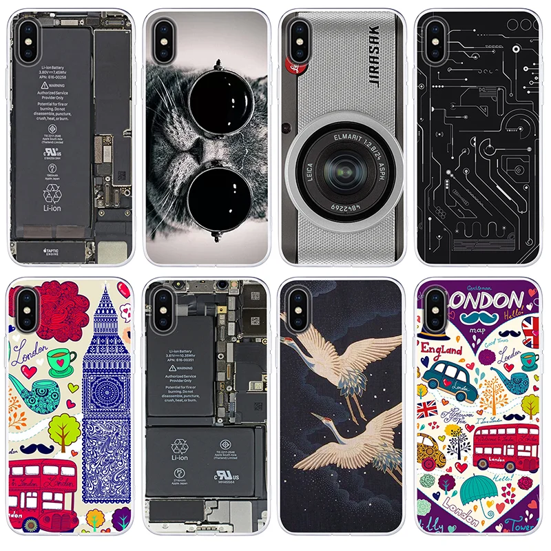 Чехол для Телефона iPhone 6 6S 7 8 Plus X XR XS Max 5 5S SE индивидуальный ударопрочный чехол