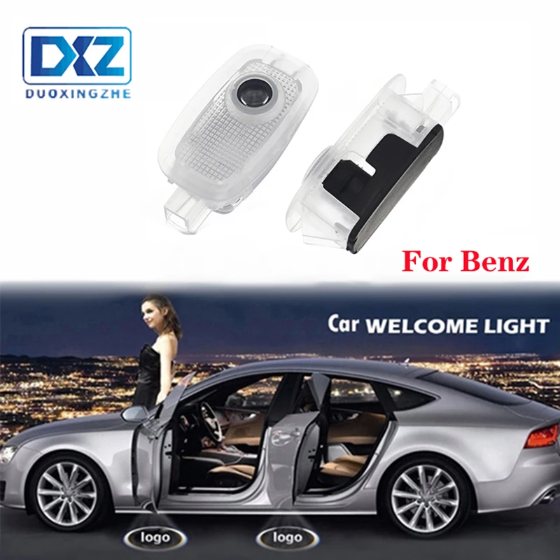 Двери свет для Mercedes Benz A B C E Размеры s и m ML GLK CLK CL SLS класс SL W164 X164 W169 C197 W204 X204 C207 W212 W216