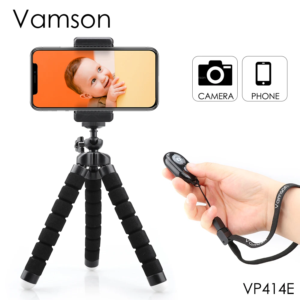 Штатив Vamson Gorillapod Octopus для xiaomi yi 4k lite dji osmo pocket gopro hero 7 6 5 4 session iphone VP414E|Штативы| |
