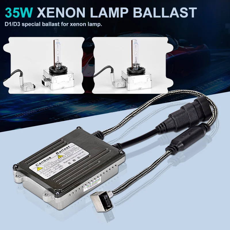 Escondeu o Reator do Xênon para a Unidade de Controle da Substituição Bulbo do Bi-xénon Lâmpadas para Bmw D1s D1r D3s D3r Farol 35 w 12 v 24 4 High Quality hid xenon ballast