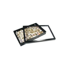 New 2014 Free shipping Organizer Show Case Jewelry Display Rings Holder Box New White100 Slots Ring Storage Ear Pin Display Box