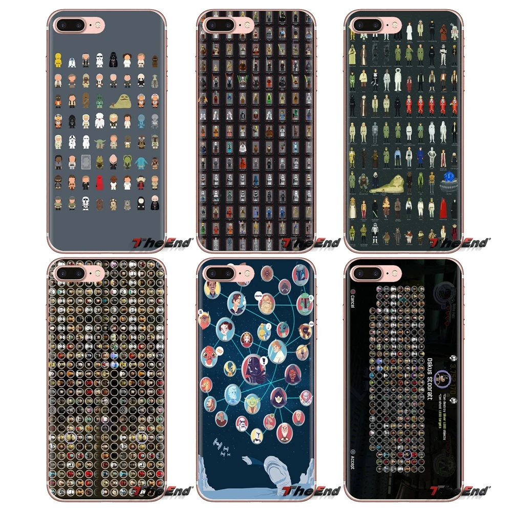 

Phone Shell Cases Star Wars All Characters Collage For LG G3 G4 Mini G5 G6 G7 Q6 Q7 Q8 Q9 V10 V20 V30 X Power 2 3 K10 K4 K8 2017