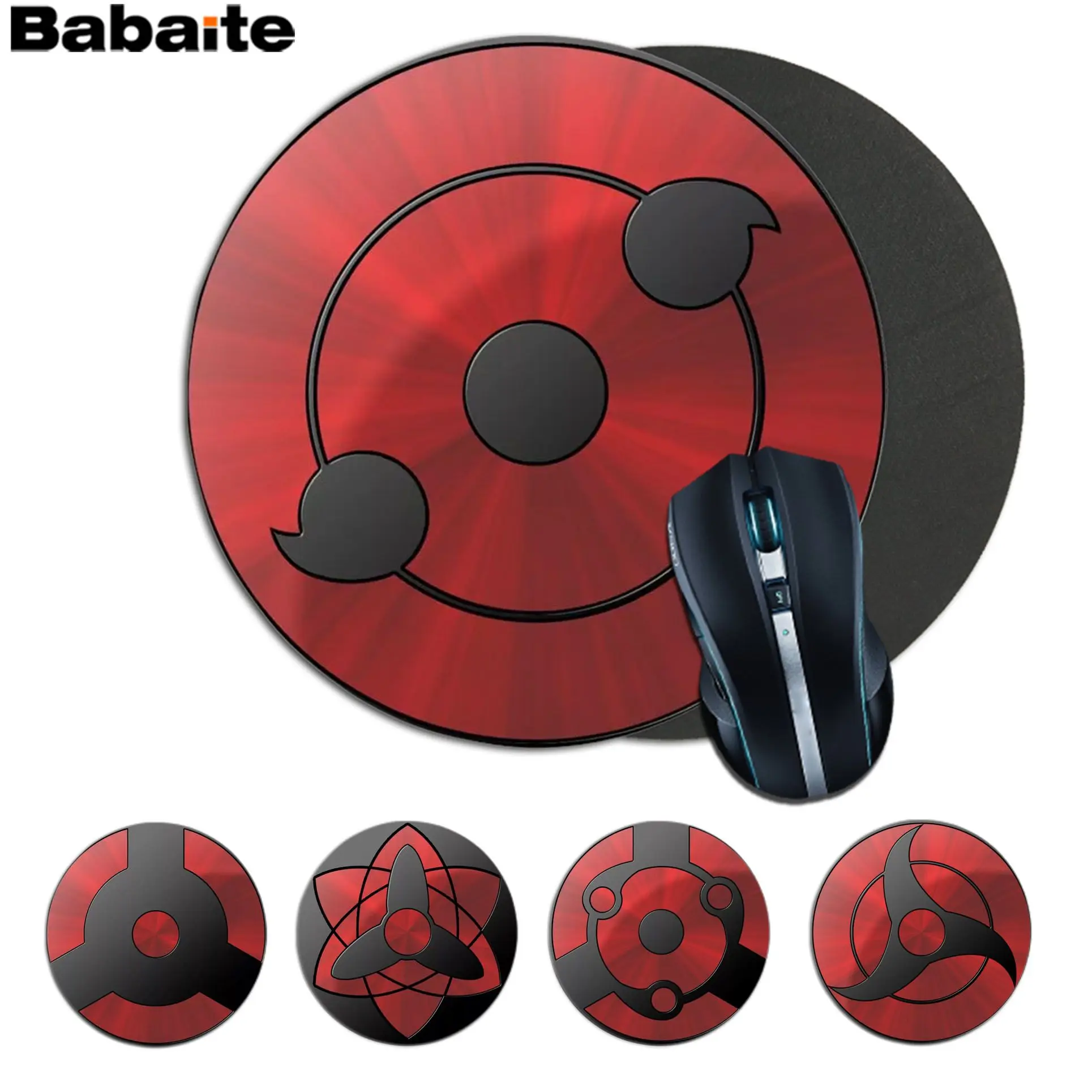 

Babaite Non Slip PC sharingan Mousepads gamer gaming Mouse pads gaming Mousepad Rug For PC Laptop Notebook