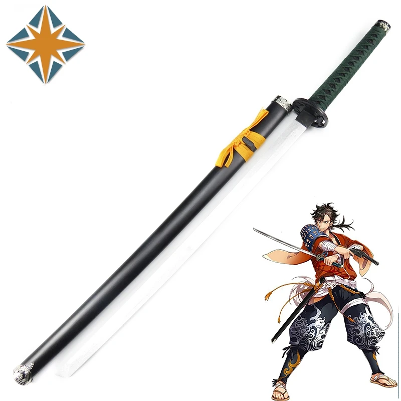 

Touken Ranbu Online Game Mutsunokami Yoshiyuki Wooden Sword Cosplay Prop Samurai Fancy Performance Props Halloween Gifts