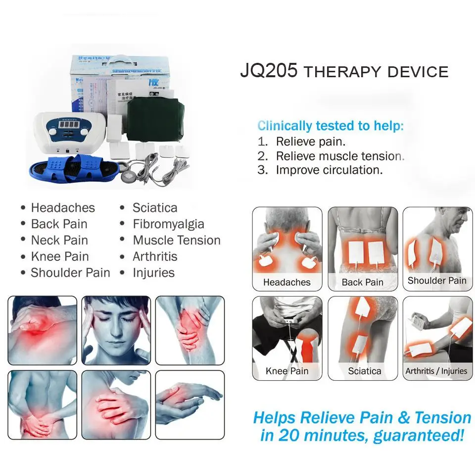 Низкочастотное и среднее устройство для терапии боли устройство для терапии машина для снятия боли в спине и шее массаж тела 220V