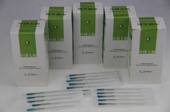 

zhongyantaihe Sterile acupuncture needle disposable tube needle one needle with one guide tube beauty massage