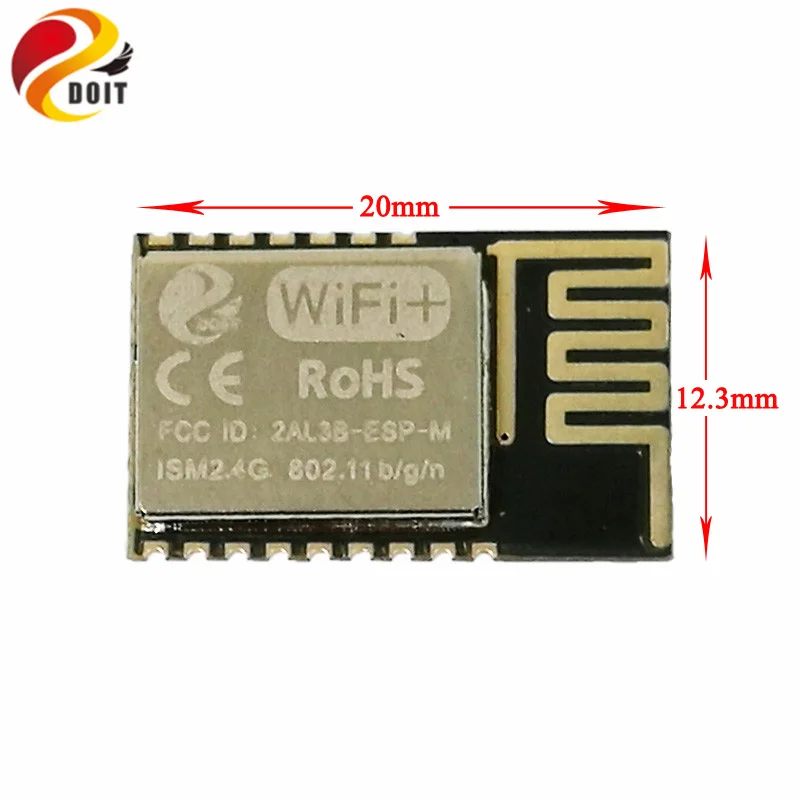 DOIT 3 шт./лот мини ультра маленький размер ESP M2 Серийный беспроводной WiFi модуль ESP8285
