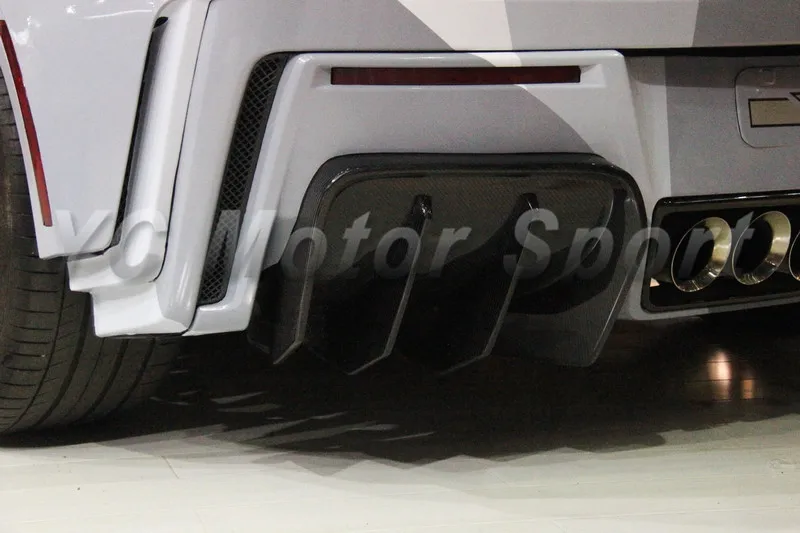 2014-2015 Chevrolet Corvette C7 Gemini Design Style Rear Diffuser FRP (20)