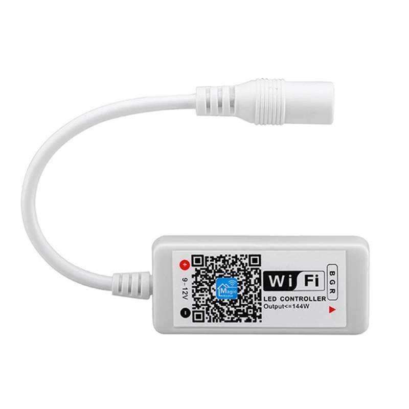 

New Arrival AL-LC01 Mini Wifi LED RGB Remote Controller APP Control LED Strip Light For Smartphone DC5-28V