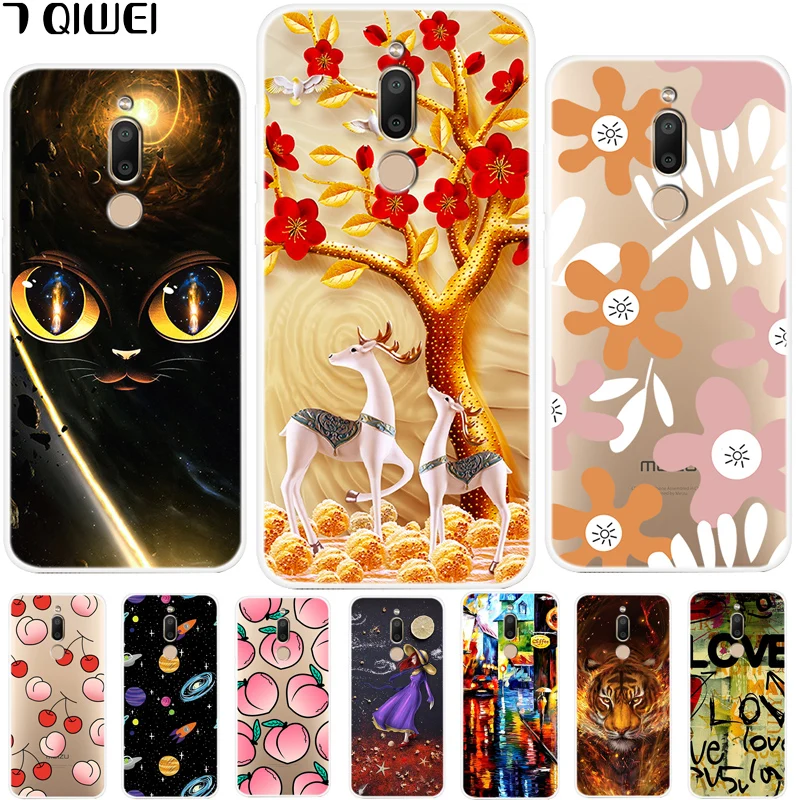 

M6T 5.7'' Cover For Meizu M6T Case Soft TPU Silicone Cool Case For Para Meizu M6T Case Fruit Cover M6 T M 6T M811H M811Q Hoesje