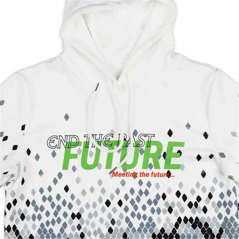 3D Honeycomb Geometric Pattern Hoodie Sweatshirt Europe and America Style Sweatshirt Sportswear High Quality NEW