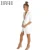 HYH HAOYIHUI Solid White Color Belt Blazer Notched Ladies Long Sleeve Suit Blazer Elegant Office Women Autumn Blazer