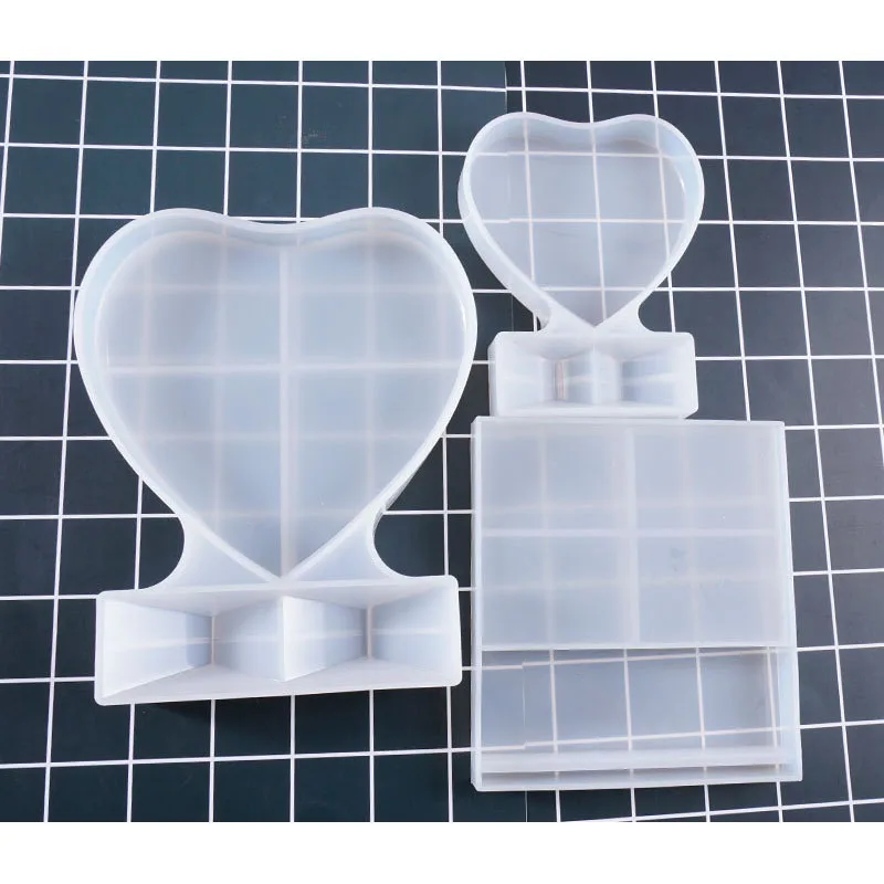 

1PC Photo Frame Shaped Jewelry Tool Jewelry Mold UV Epoxy Resin Silicone Molds for Making Jewelry