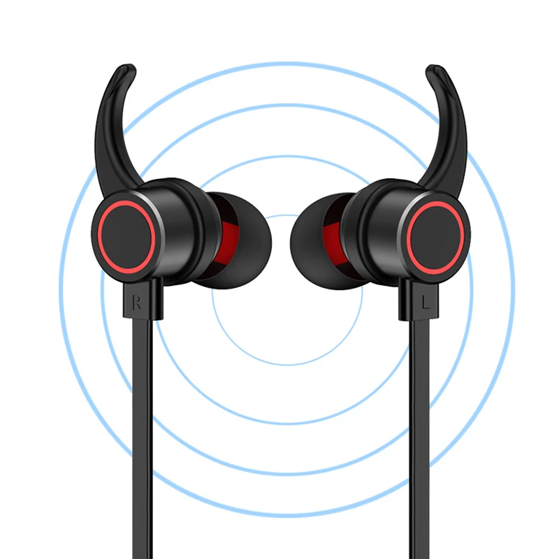 Беспроводные Bluetooth наушники, Bluetooth 4,1 водонепроницаемые спортивные наушники, наушники с шумоподавлением для iPhone samsung huawei E