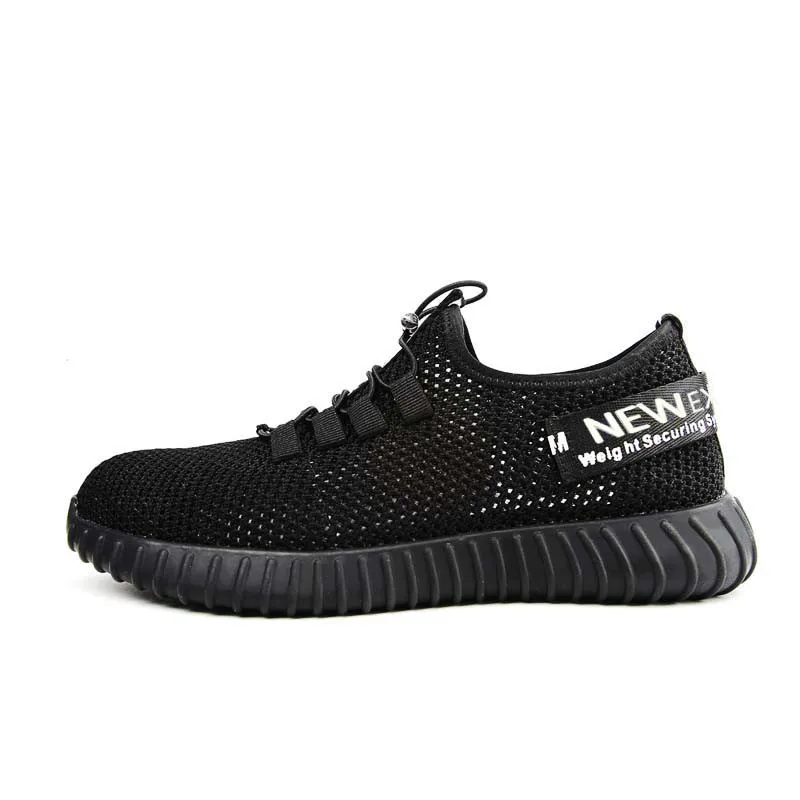 

Dropshipping Exhibition Breathable Safety Shoes Men Lightweight Summer Anti-smashing Piercing Work Sandals Single Mesh Sneakers