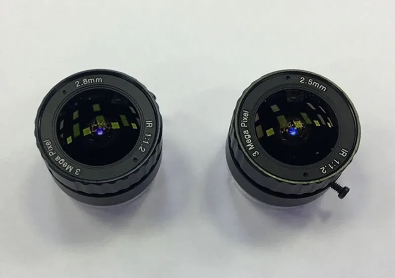 Объектив камеры видеонаблюдения 2,8 мм 3MP F1.2 CS Mount 112 дюйма CY-2.8F1.2-3MP (art.: 7ad586a15) - 7ad586a15