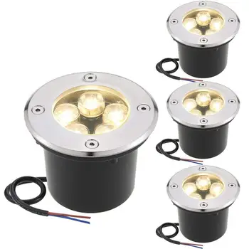 

Landscape Lights 5w 12v 24v led Pathway Lights Waterproof Warm White Outdoor spotlights Walls Trees Flags Flood Lights ST124