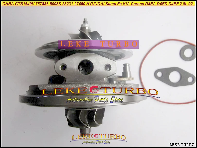 CHRA GTB1649V 757886-5005S 28231-27460 HYUNDAI Santa Fe KIA Carens D4EA D4ED D4EF 2.0L (3)